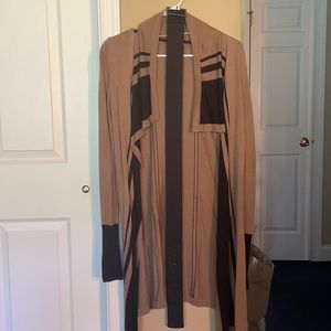 Cache cardigan with belt